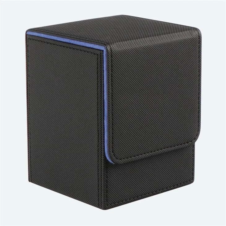 Leather Strong Magnet Collectible Card Case