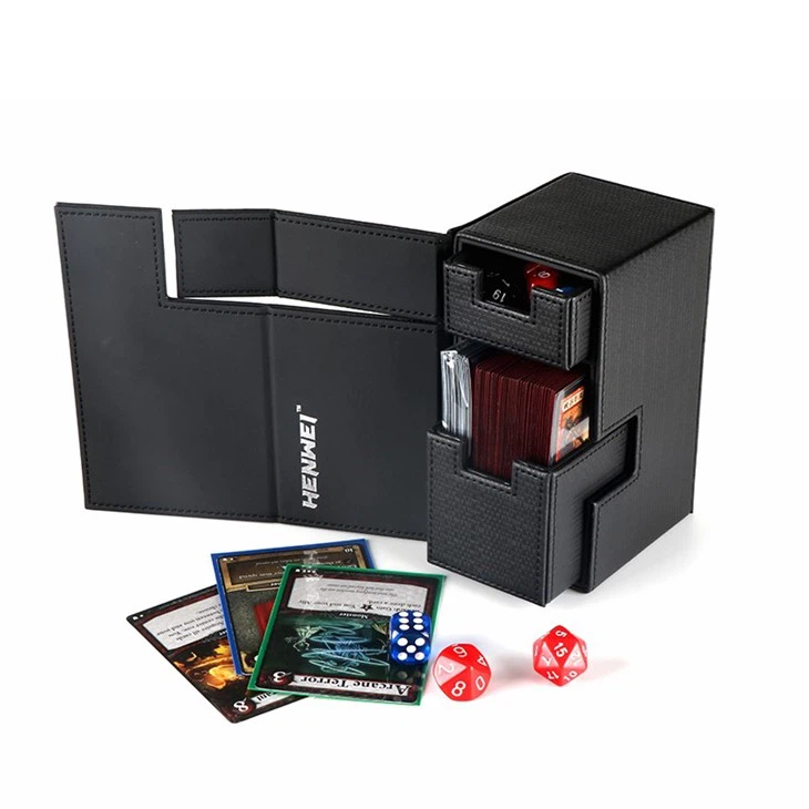 Card Deck Box With MTG Commander Display