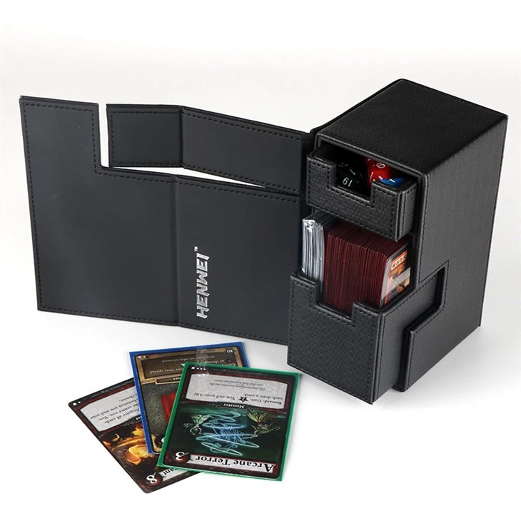 Card Deck Box With MTG Commander Display
